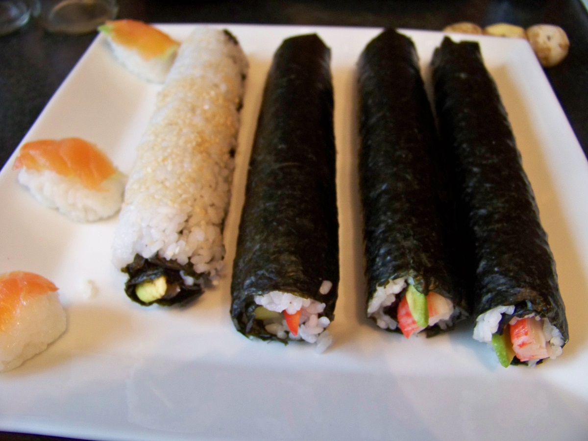 Sushi, Efekt pracy z teściem.