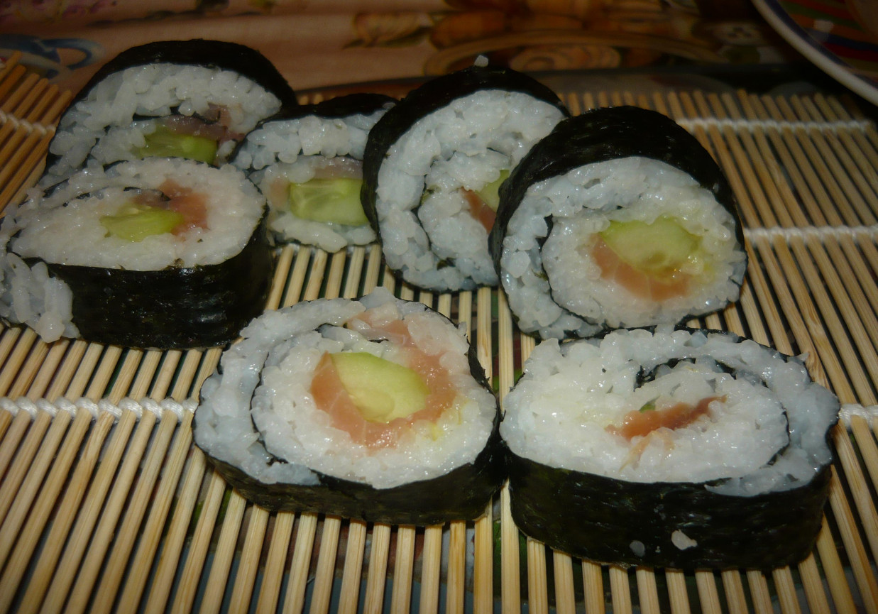 sushi i maki foto