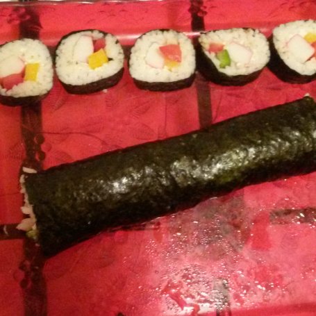 Krok 2 - sushi w domowy sposób  foto