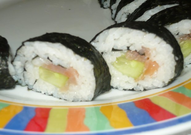 Fotografia przedstawiająca Sushi