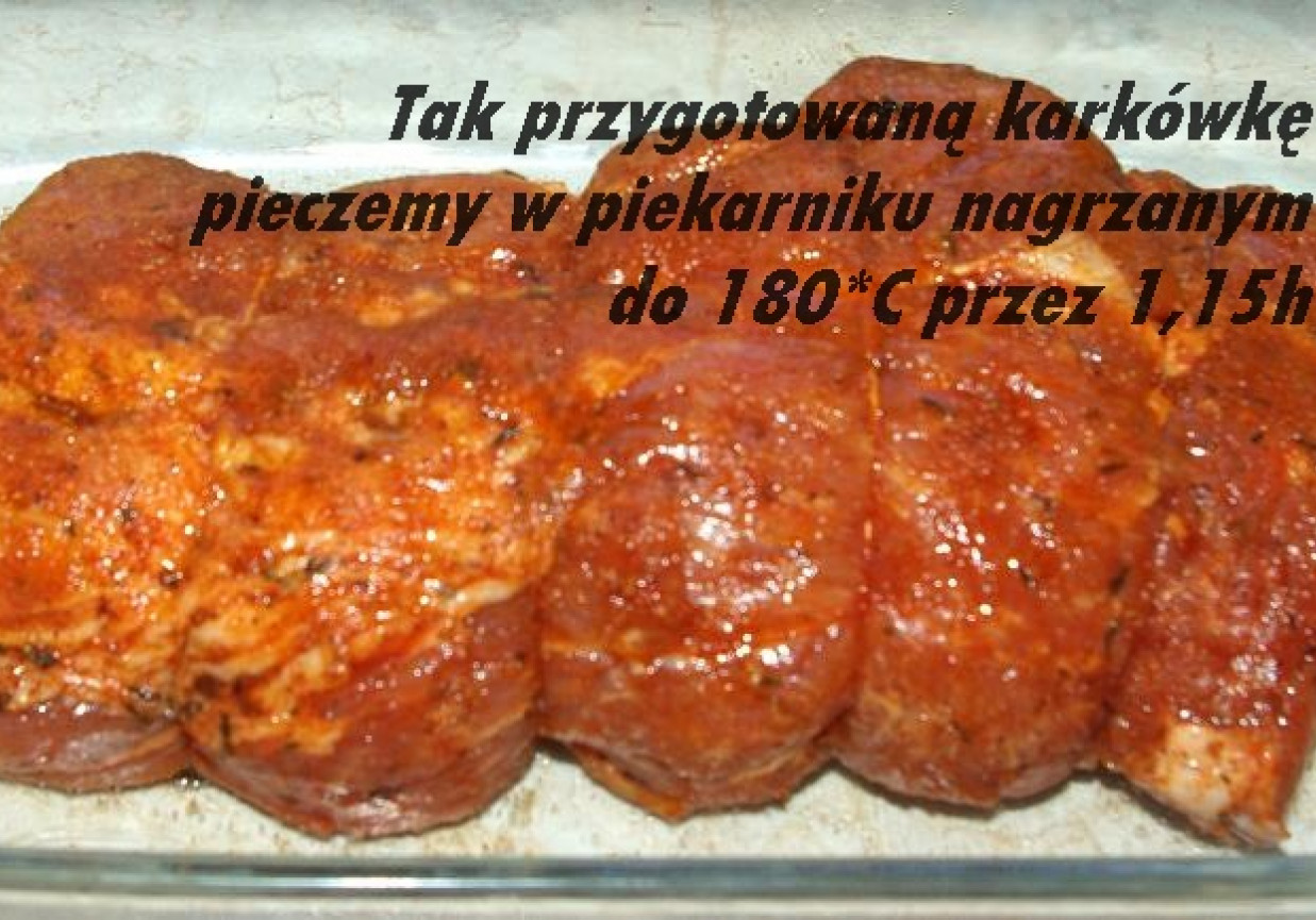 Świąteczna Karkówka z Piekarnika:) foto