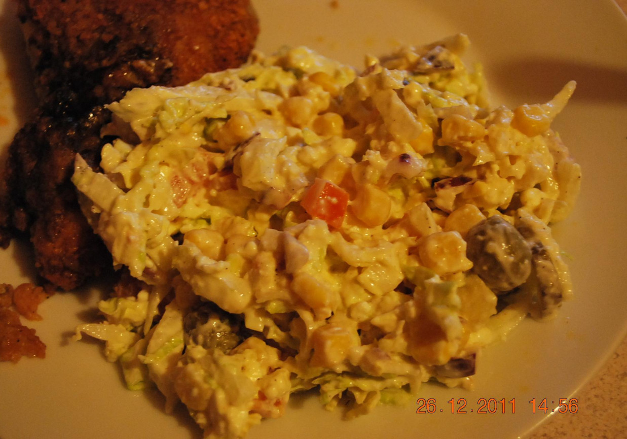 swiateczna salatka foto
