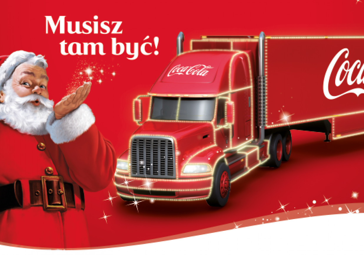 Świąteczna trasa ciężarówek Coca-Cola!