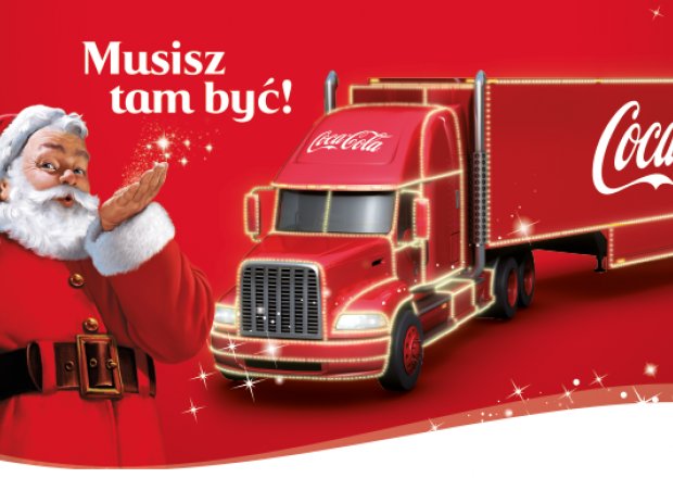 Świąteczne ciężarówki Coca-Cola jeżdżą po Polsce! foto