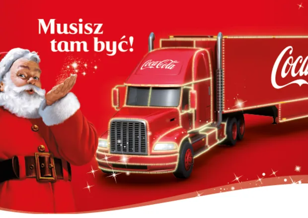Świąteczne ciężarówki Coca-Cola jeżdżą po Polsce!