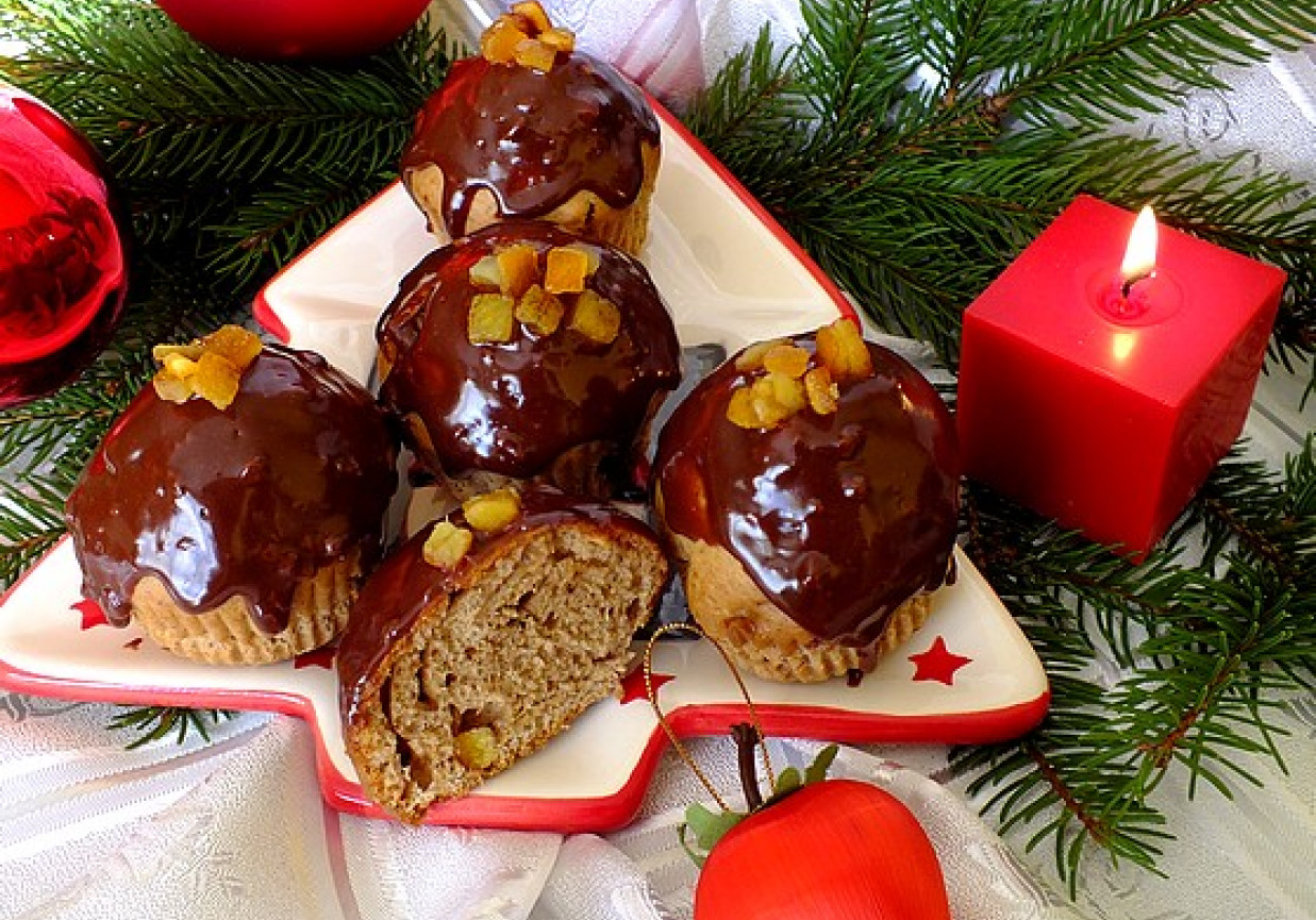 Świąteczne muffinki piernikowe foto