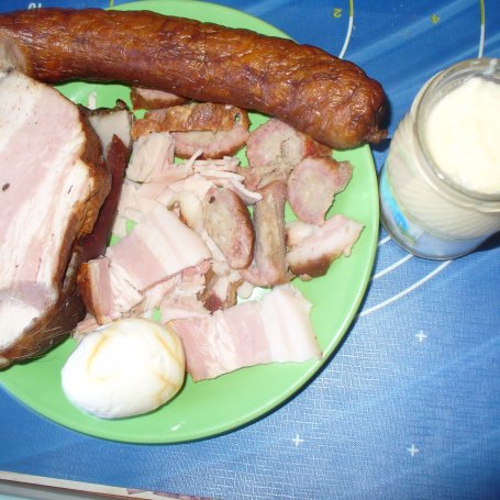 Krok 1 - Święconka Wielkanocna na serwatce foto