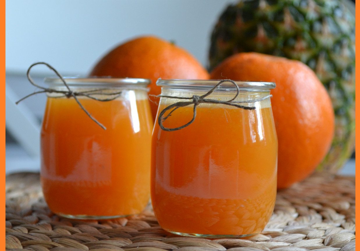 Świeżo wyciskany sok z pomarańczy ,grejfruta i cytryny foto