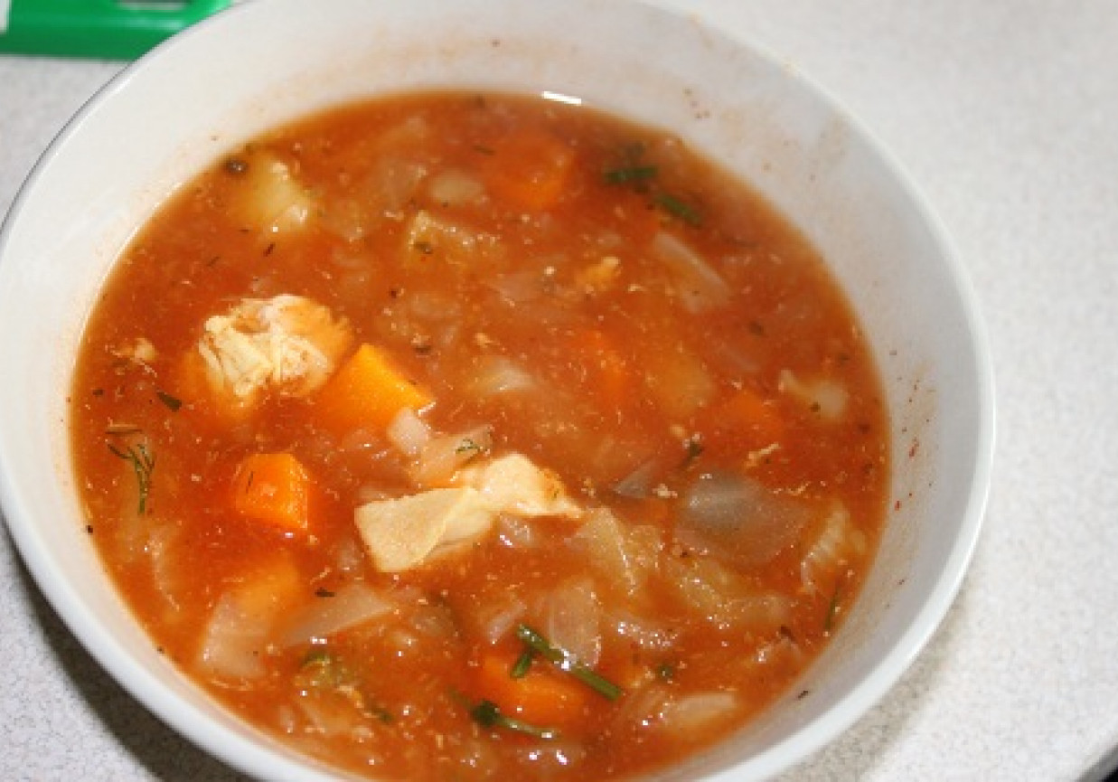 Syta zupa warzywna foto