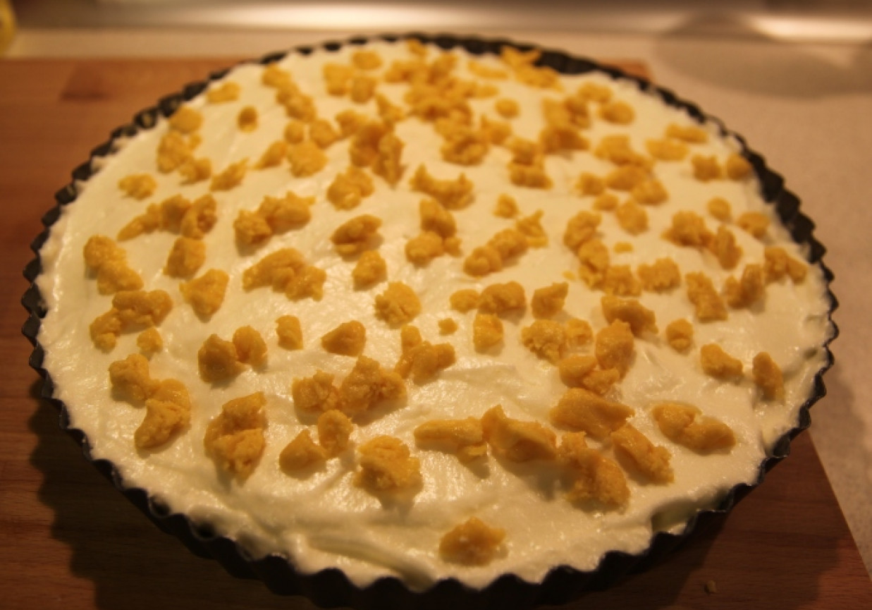 Szarlotka z pianką foto