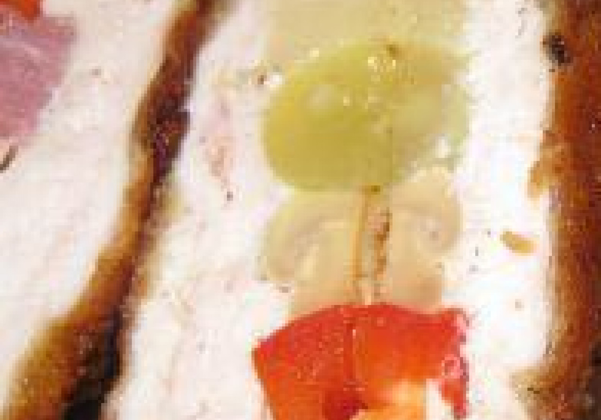 szaszłyk w filecie z kurczaka foto