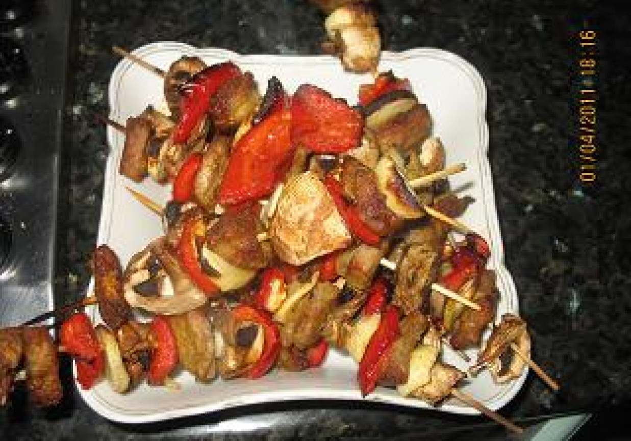 szaszłyki z karkówki foto