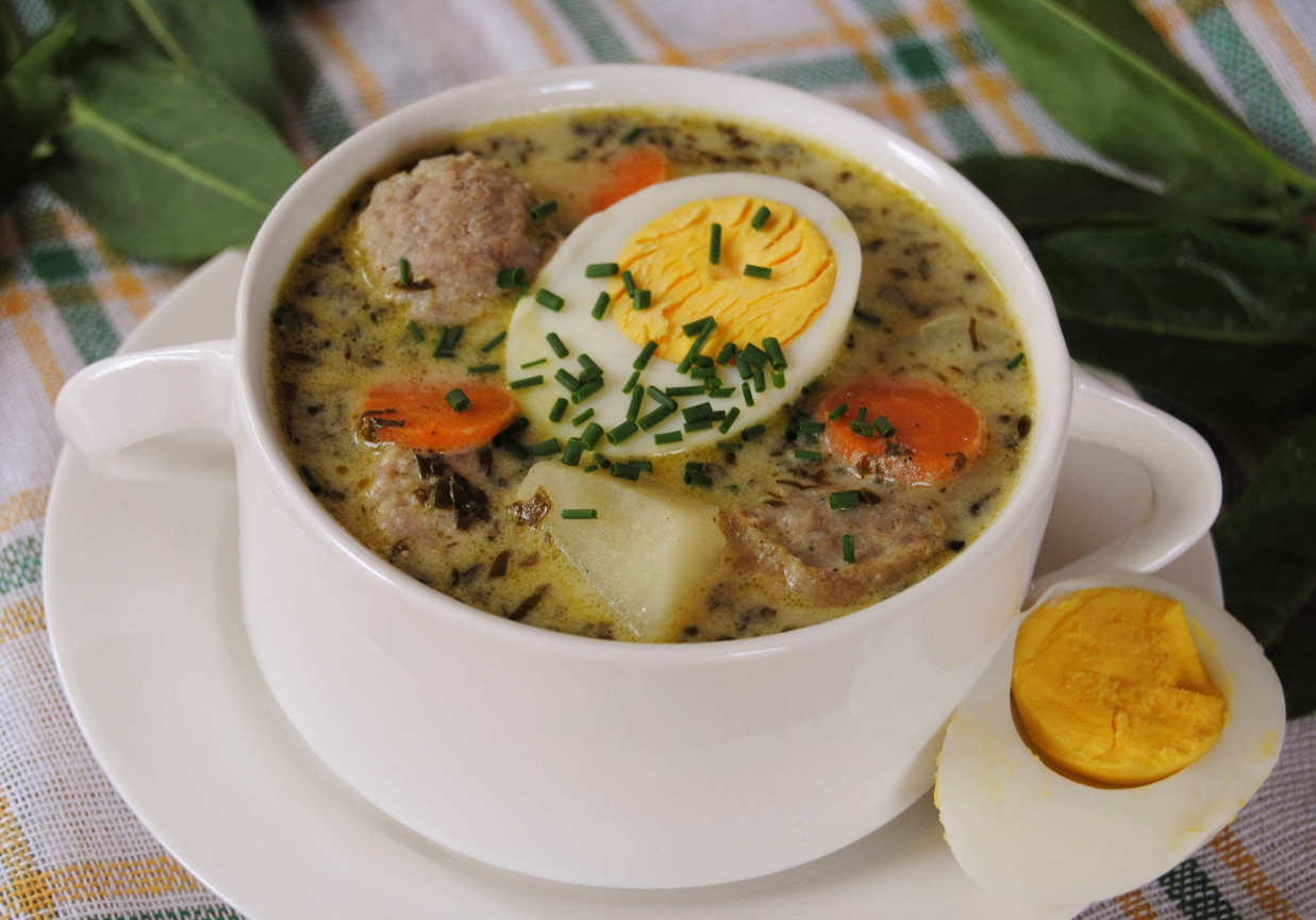 Szczawiowa zupa foto
