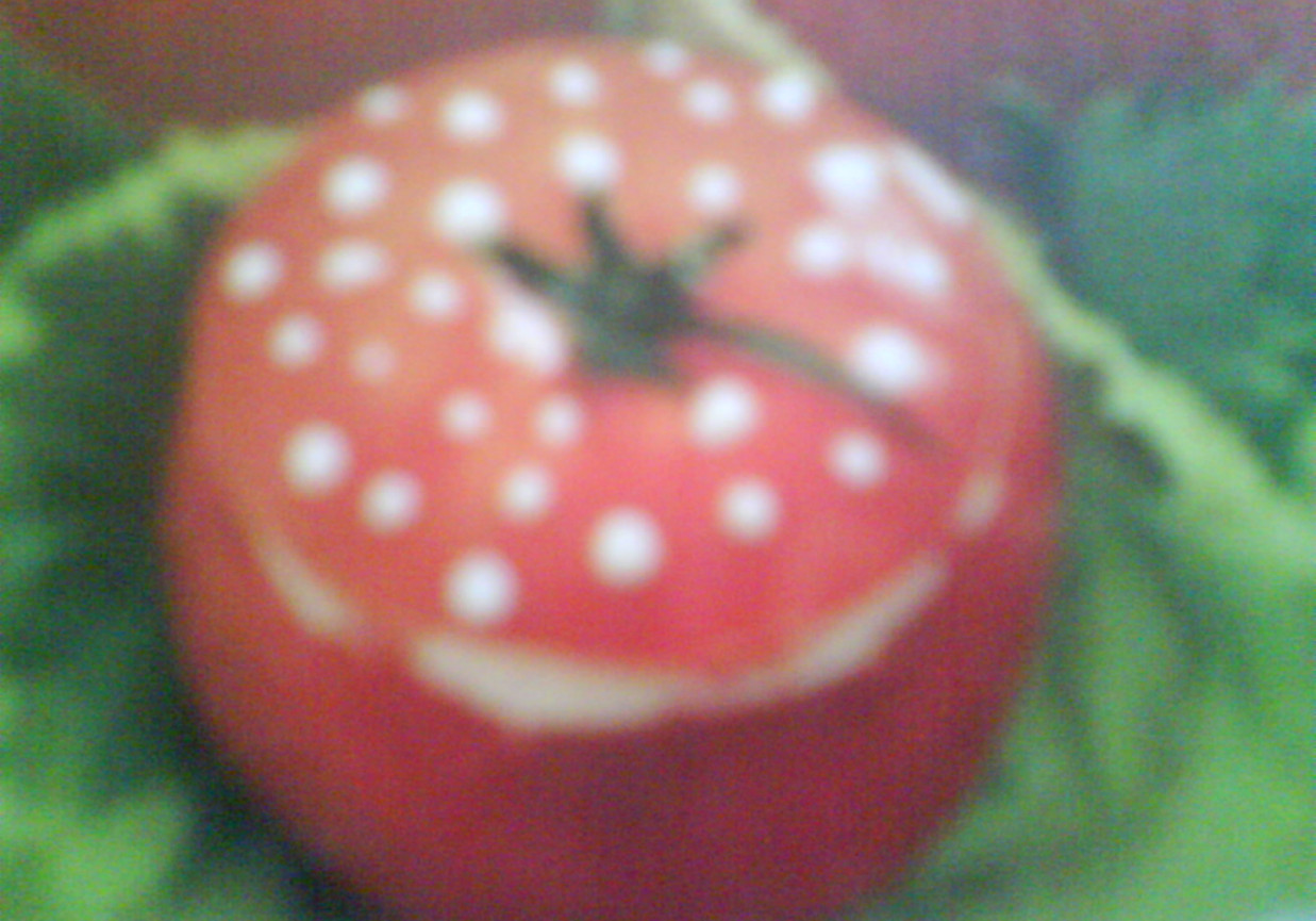 szparagi w pomidorowym grzybku foto