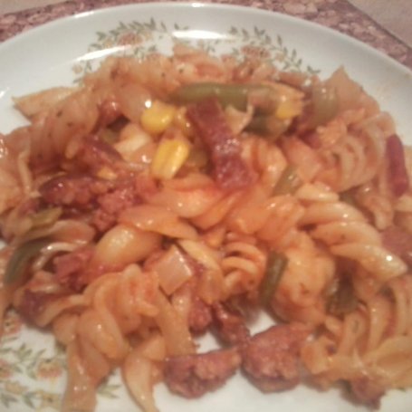 Krok 3 - Szybciutkie spaghetti z warzywami foto