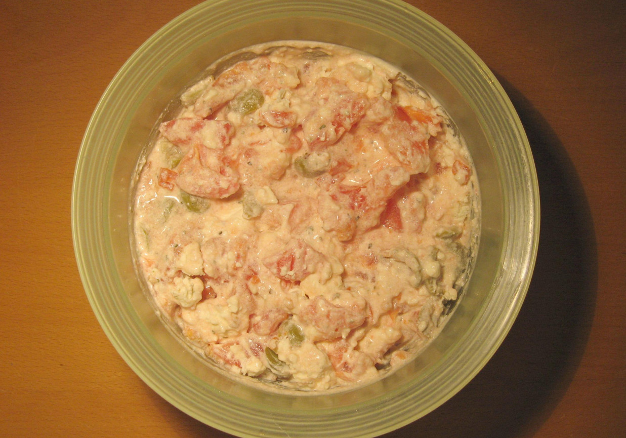 Szybka sałatka pomidorowa foto