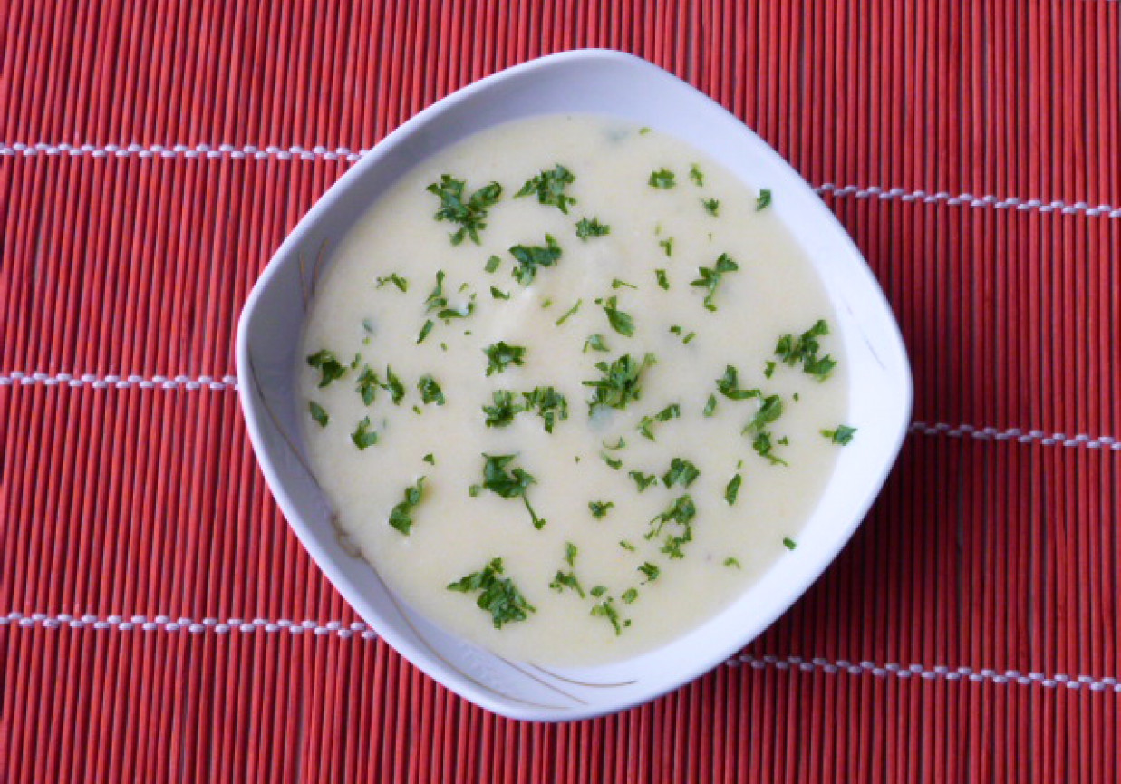 Szybka zupa krem z selerów foto