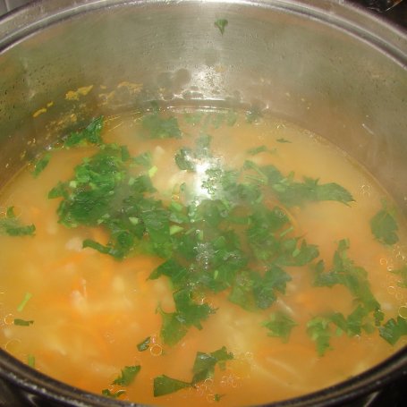 Krok 6 - Szybka zupa z dodatkiem kaszy foto