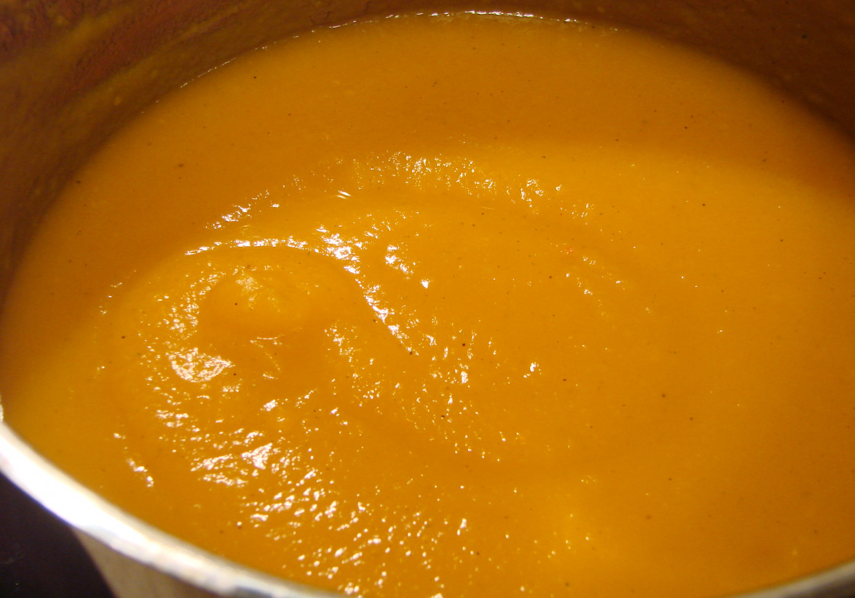 Szybka zupa z dyni foto