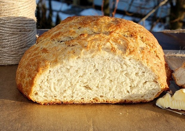 Fotografia przedstawiająca Szybki chleb kubański (pszenny, gotowy w godzinę)