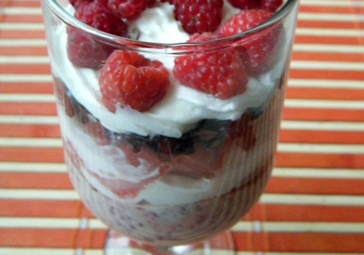 Szybki deser jogurtowo-owocowy foto