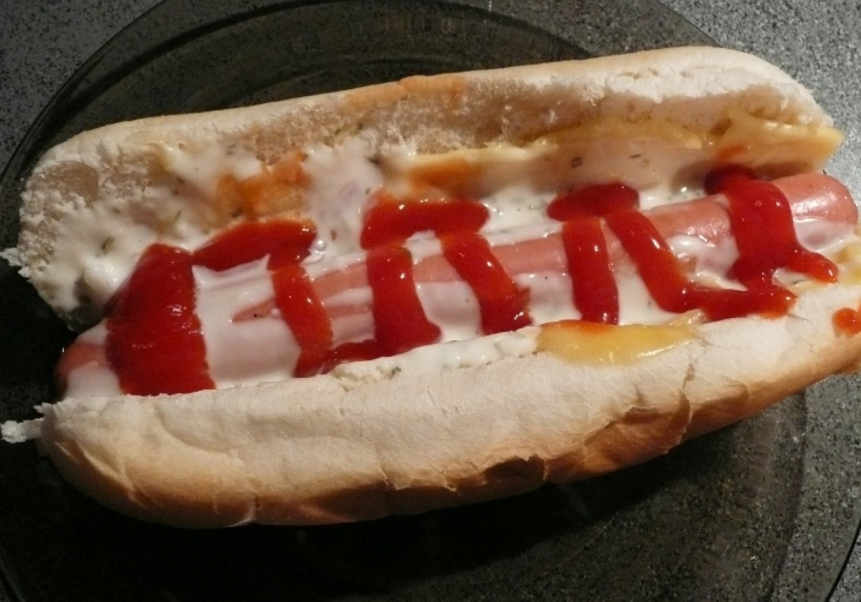 Szybki hot dog Elfi foto