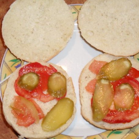 Krok 5 - Szybkie ala hamburgery. foto