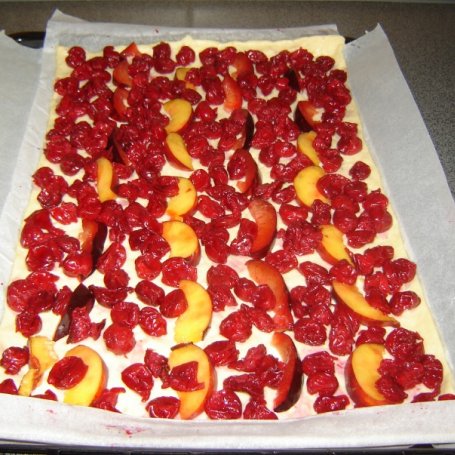 Krok 1 - Szybkie ciasto na kruchym spodzie z owoc foto