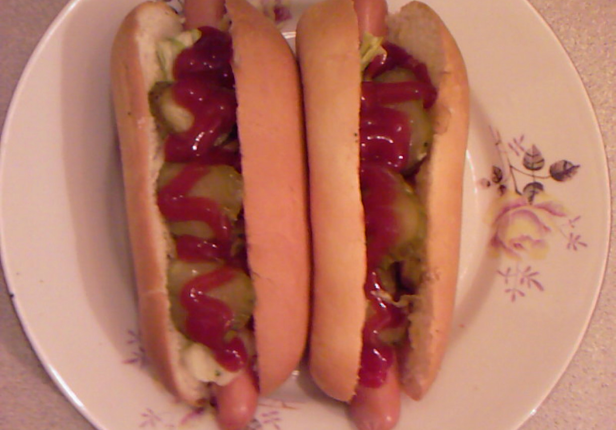 Szybkie hot-dogi foto
