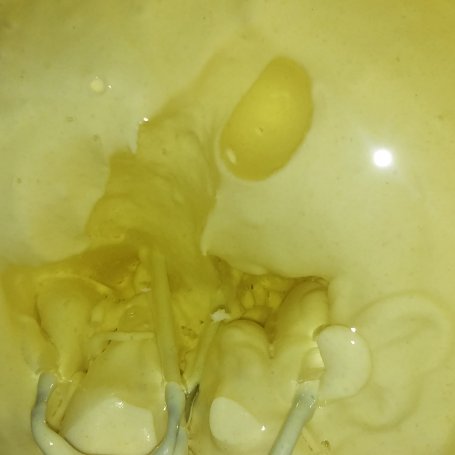 Krok 4 - Szybkie i smaczne ciasto z rabarbarem foto