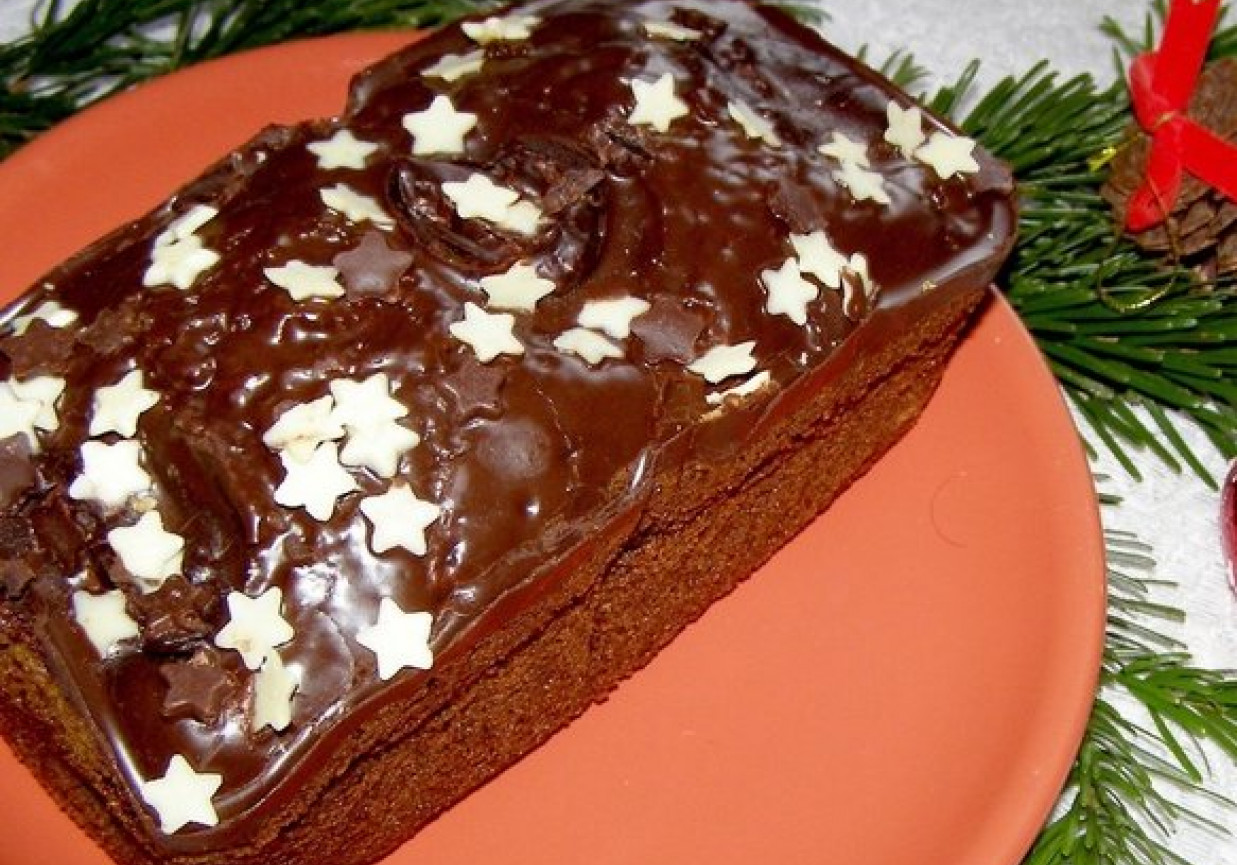 Szybkie i smaczne kakaowo-czekoladowe ciasto foto