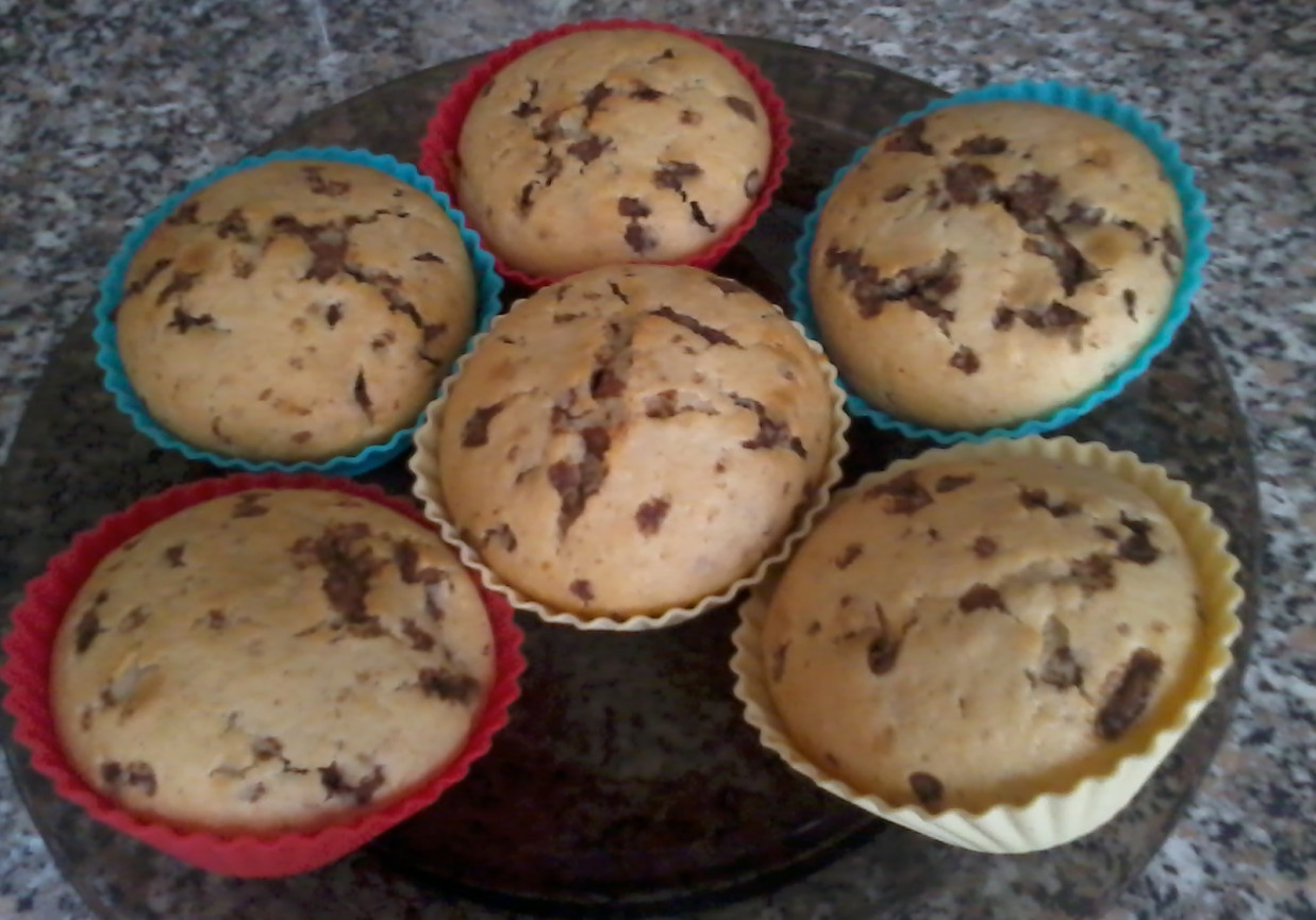 szybkie muffiny z czekolada foto