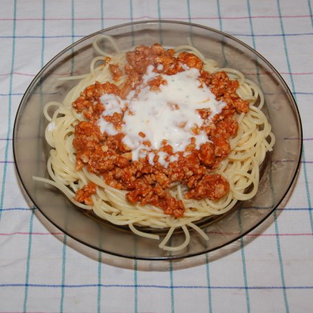 Krok 4 - Szybkie spaghetti z mięsem mielonym foto