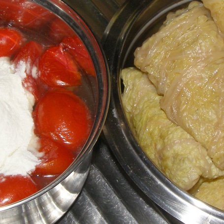Krok 5 - szybkowar-gołąbki indycze na ostro w sosie pomidorowym... foto