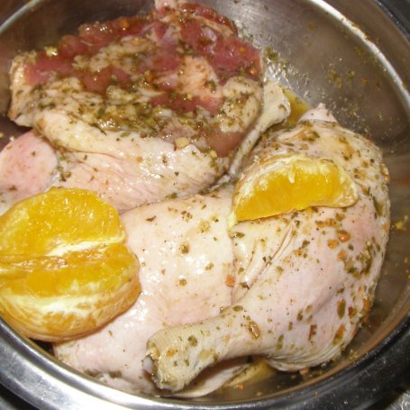 Krok 1 - szybkowar-kacze udka w marynacie pomarańczowej... foto