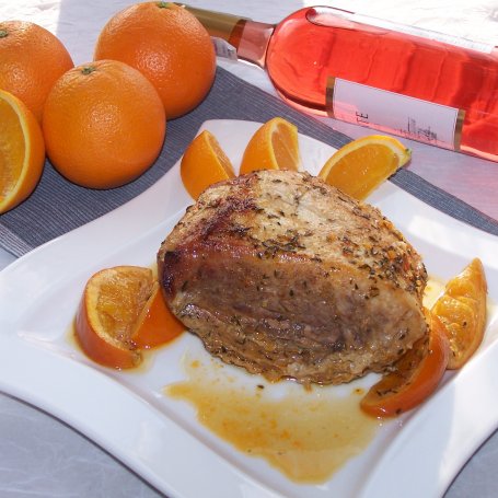 Krok 5 - Szynka pieczona z pomarańczą nr II, czyli dobrych smaków nigdy dość... :) foto