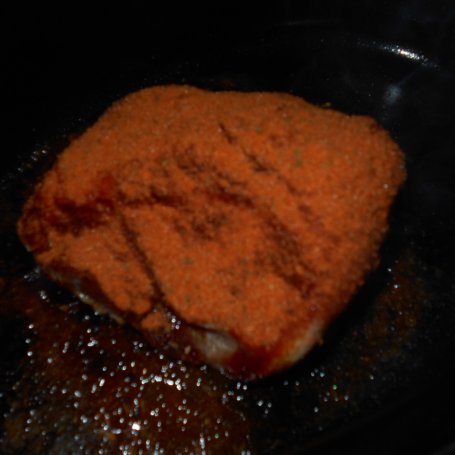 Krok 2 - Szynka z teriyaki i sosem chili foto