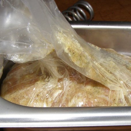 Krok 2 - szynkowar-udka kurczaka do pieczywa... foto