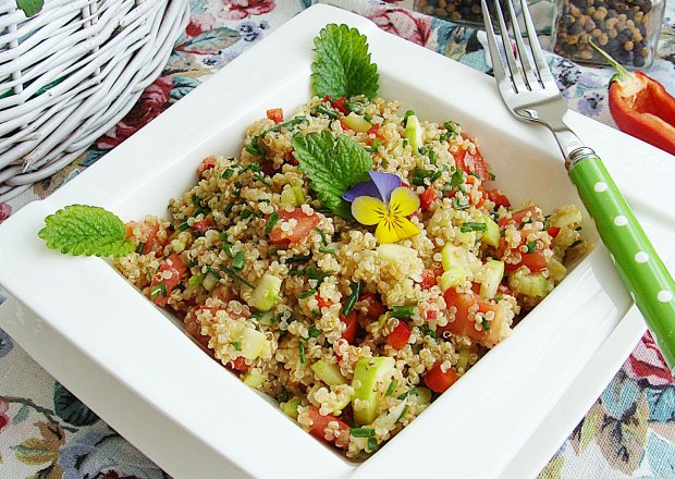Fotografia przedstawiająca Tabbouleh z quinoa