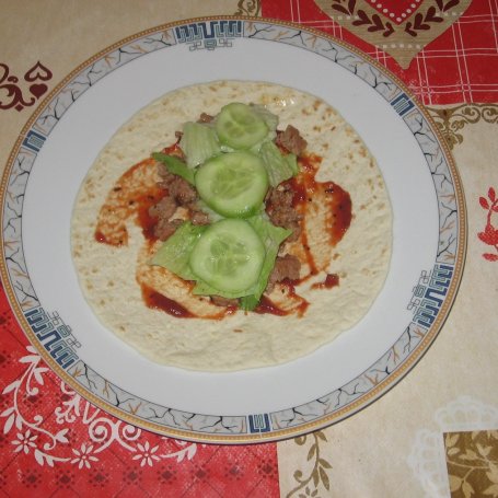 Krok 5 - Tacos z mięsem mielonym foto