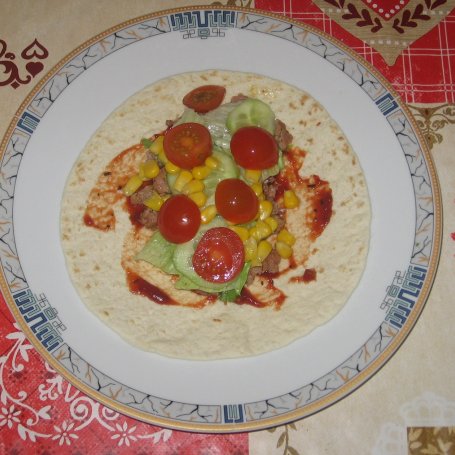Krok 6 - Tacos z mięsem mielonym foto