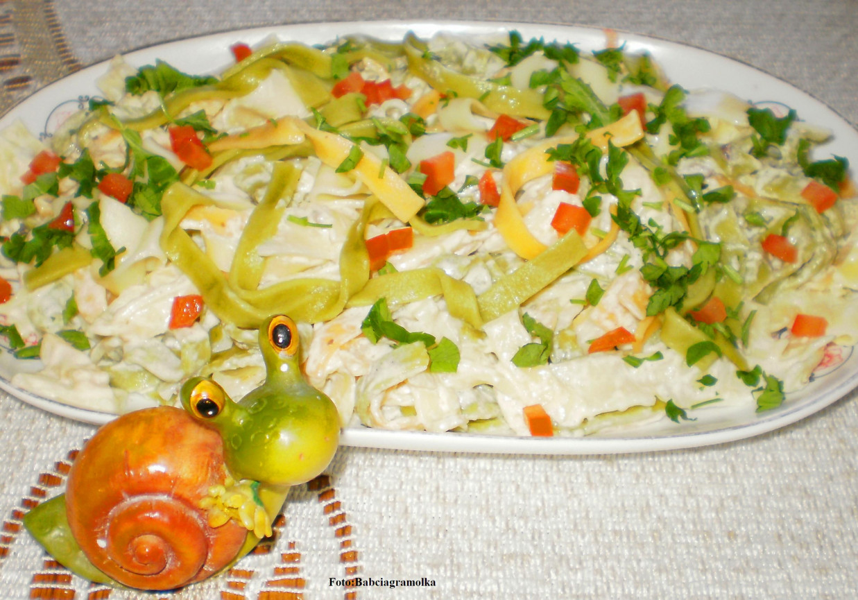 Tagliatelle  z anchois dla leniwych: foto