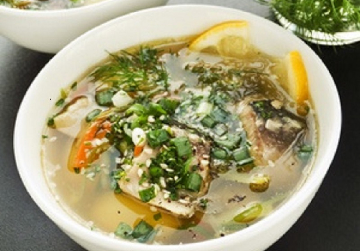 Tajska zupa z indykiem foto