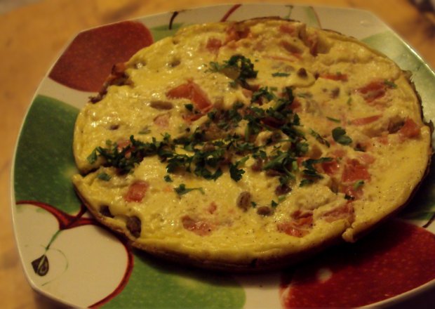 Fotografia przedstawiająca Tani omlet