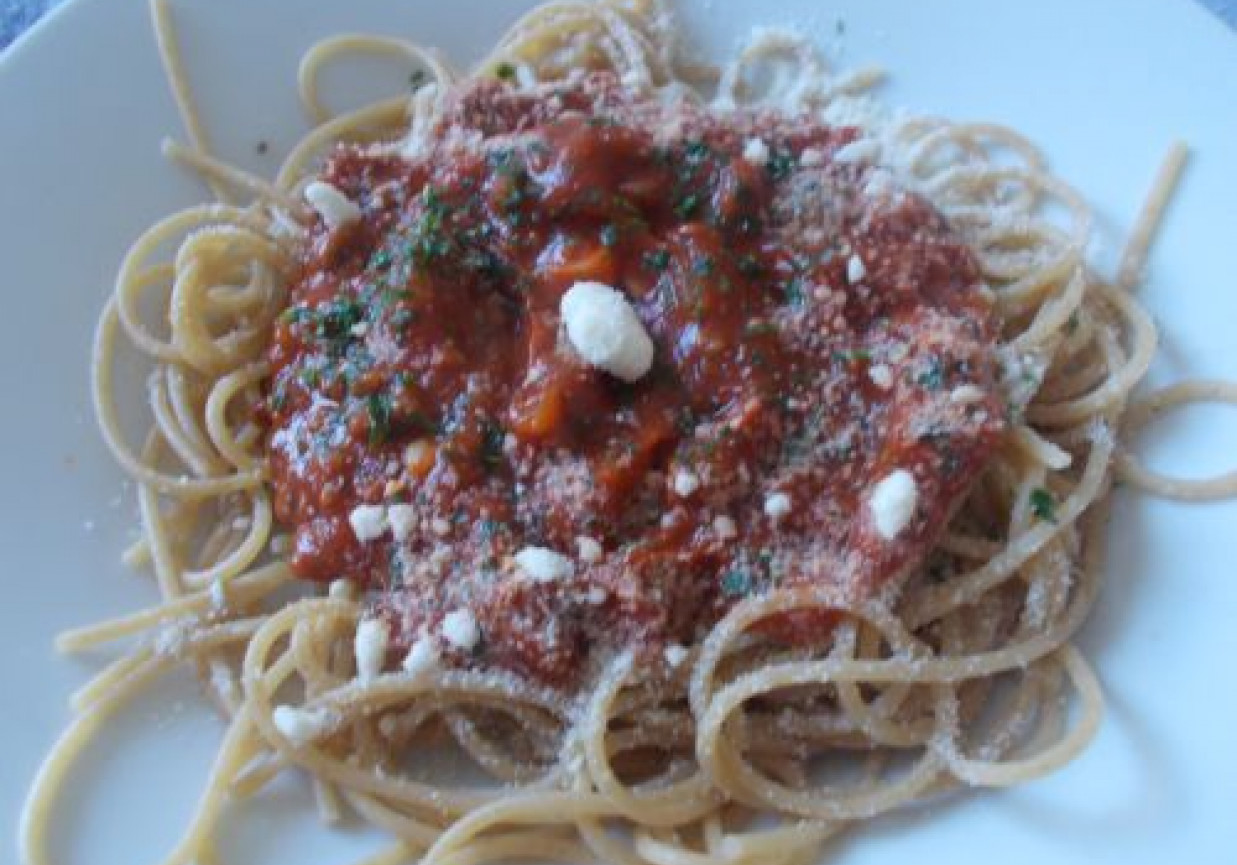Tanie Spaghetti Bolognese foto