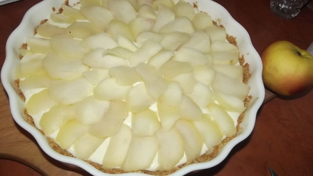 Tarta jabłkowa z czekoladą
