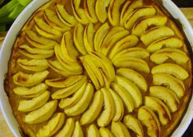 Fotografia przedstawiająca tarta jabłkowa