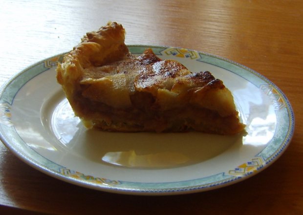 Fotografia przedstawiająca tarta jabłkowa