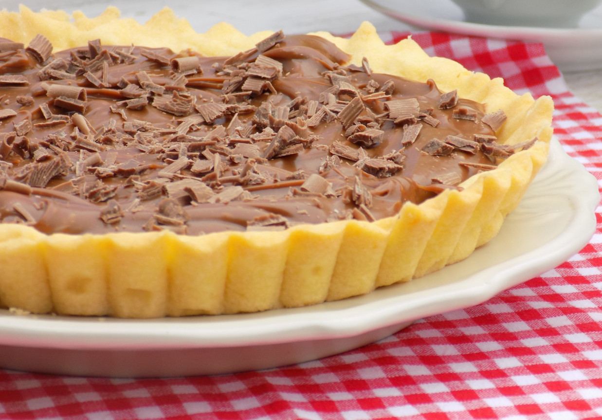 Tarta kajmakowo-czekoladowa foto