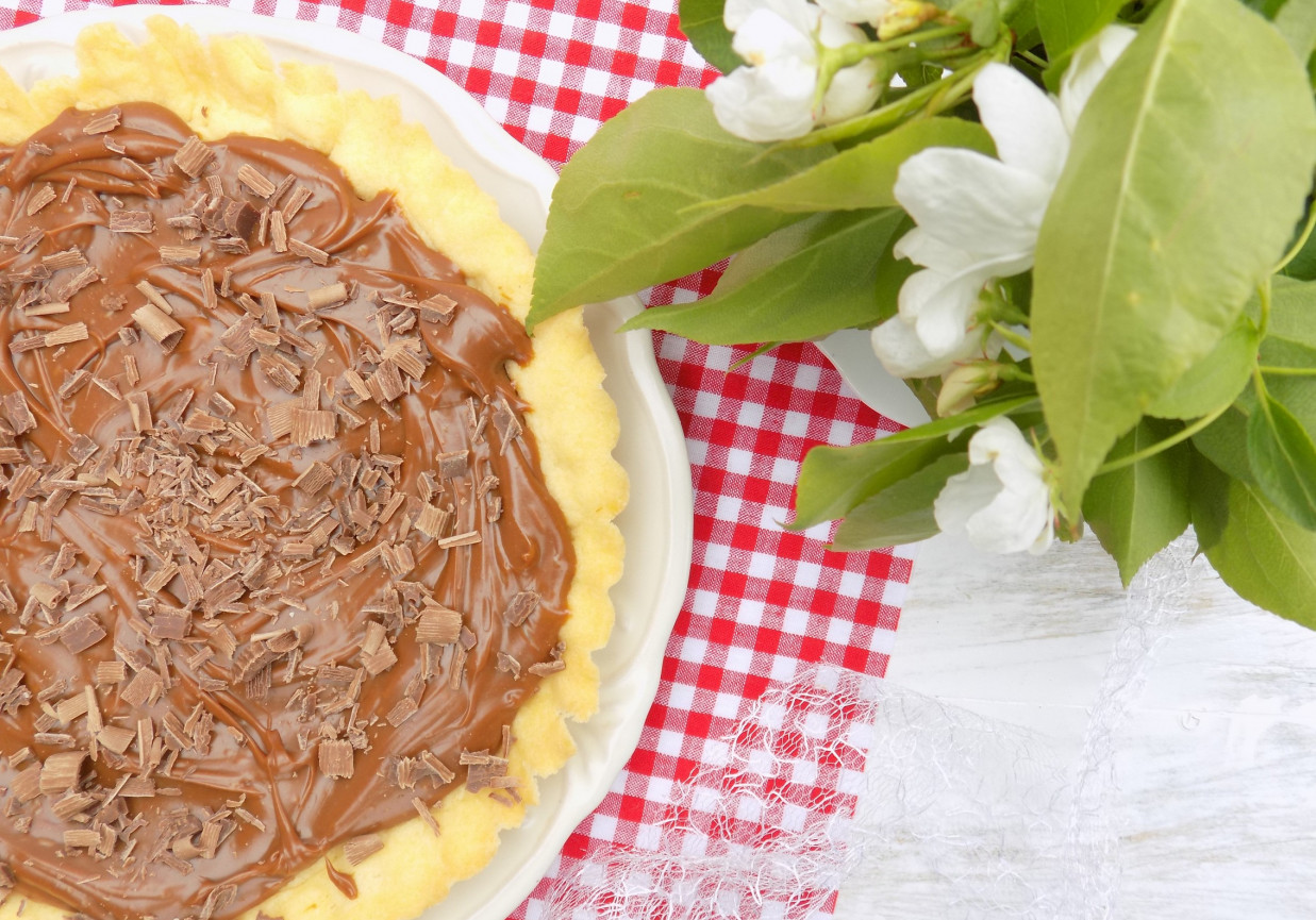 Tarta kajmakowo-czekoladowa foto